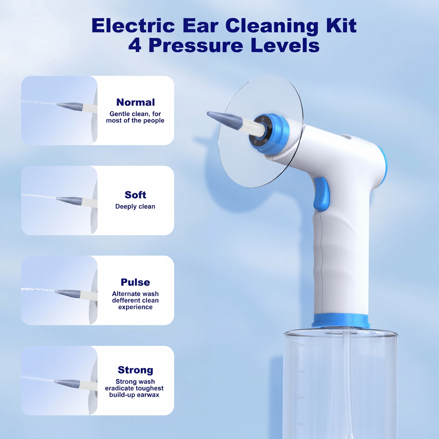 Ear wax water remover