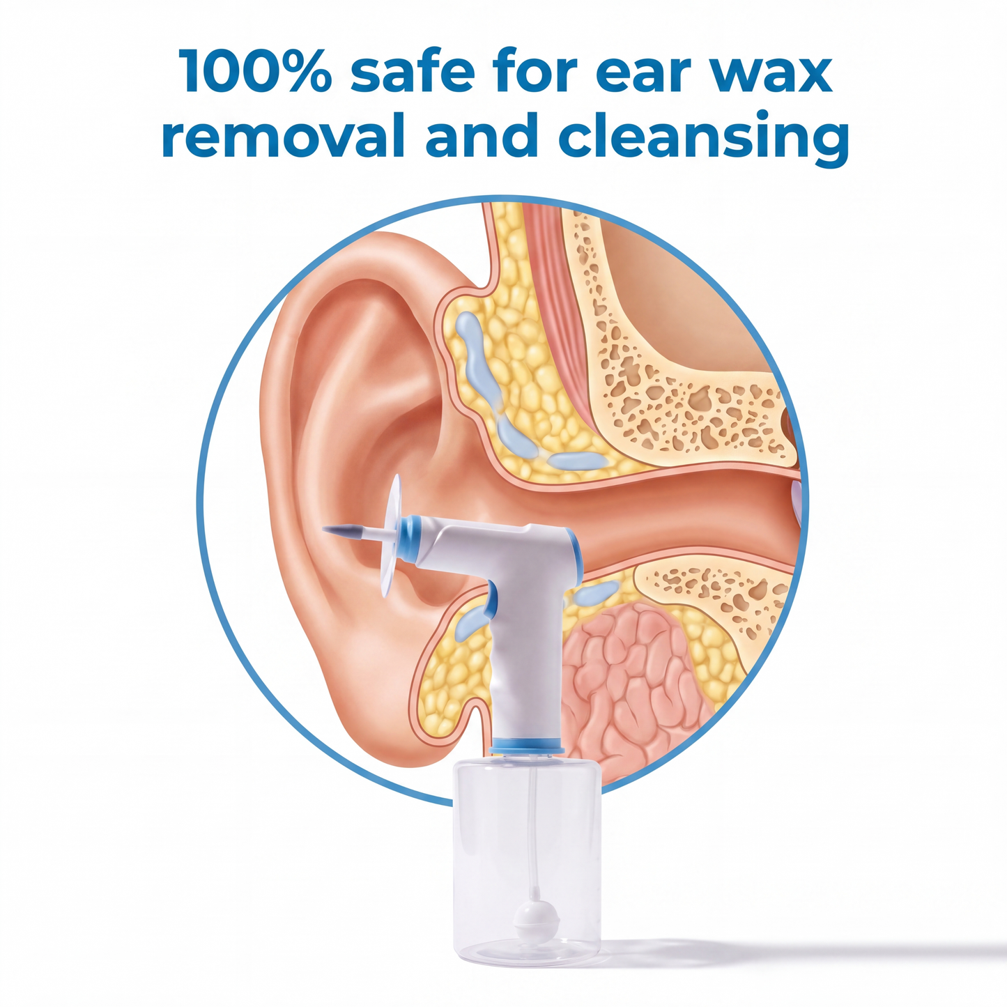 Ear wax water remover